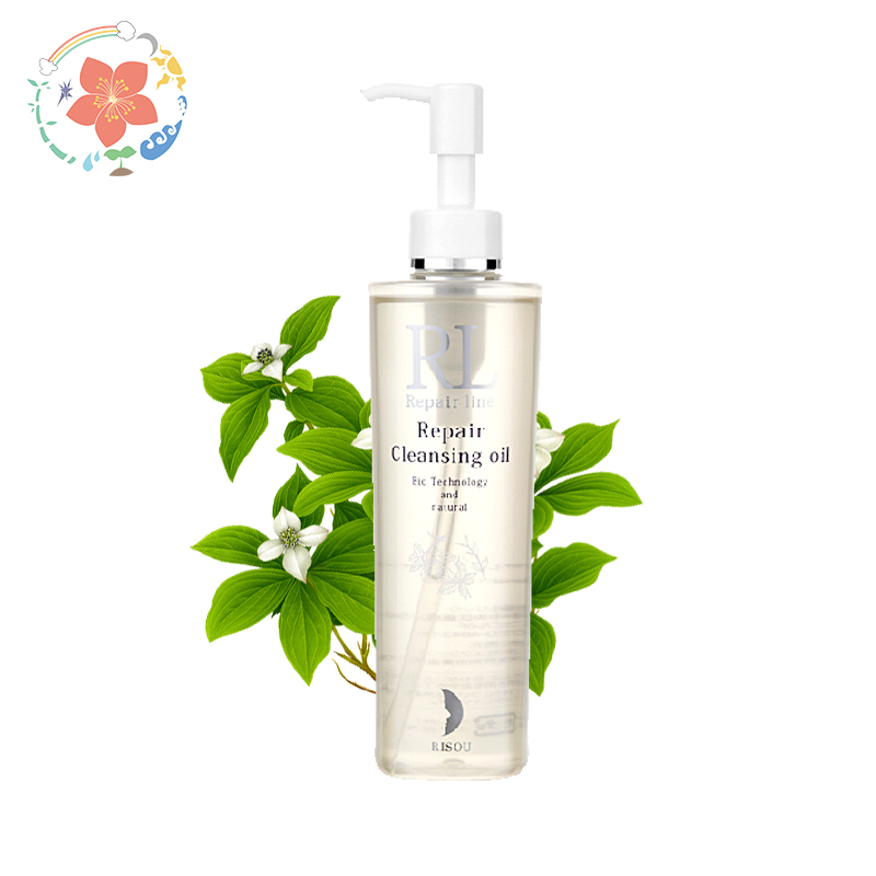 日本RISOU Repair Cleansing Oil深层清洁清爽脸部卸妆油洁颜油