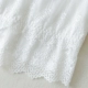 Mùa hè cô gái trắng ren chống thiếu tỉ mỉ làm đẹp trở lại dây đeo vest phần ngắn quấn ngực ống đồ lót