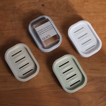 Park room simple plain color handmade soap box with lid Drain soap box Soap box PP soap box