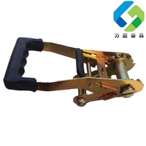 2 inch 5 ton tensioner tightener steel hook steel frame binding webbing ratchet rope tensioner