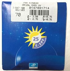 Линзы для очков Французские линзы Essilor