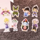 Dễ thương phim hoạt hình rồng bóng acrylic trâm Wukong huy hiệu anime pin trâm phù hiệu túi trang trí