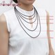 Fano figure necklace rope jewelry pendant lanyard jade pendant men and women models crystal pendant red and black braided wax leather rope