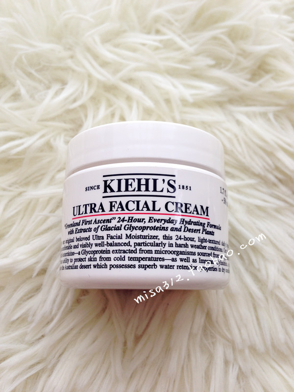 免税 kiehl's科颜氏 特效高保湿面霜 滋润补水保湿 50ml