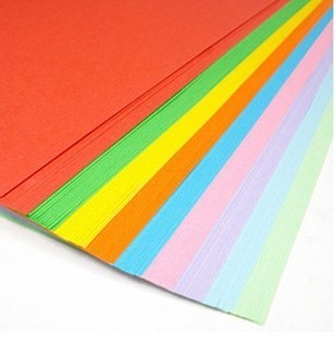 80g colored colored paper fully open DIY handmade paper kindergarten printing paper decorative background paper colored drawing paper