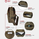 Бумажник, сумка на одно плечо подходит для мужчин и женщин для отдыха, увеличенная толщина, для среднего возраста