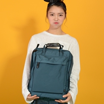 Canvas backpack female Korean version of the student wild school bag Large capacity backpack luggage storage bag Multi-purpose travel bag