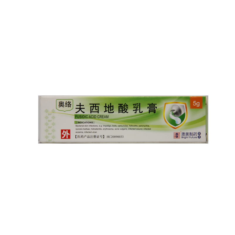 BF 奥络 夫西地酸乳膏 5g*1支/盒