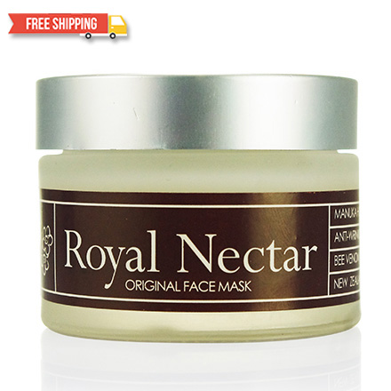 新西兰Royal Nectar皇家花蜜蜂毒面膜50ml 水洗 紧致提亮肤色