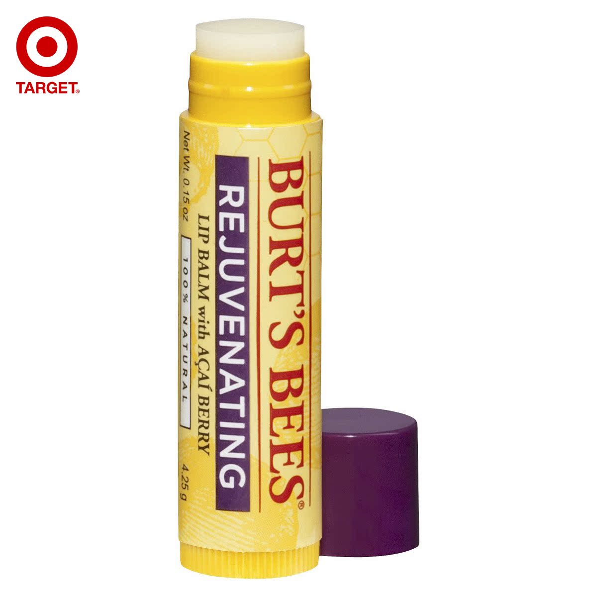 美国进口Burt's Bees小蜜蜂天然涂鸦润唇膏唇彩孕妇可用Target