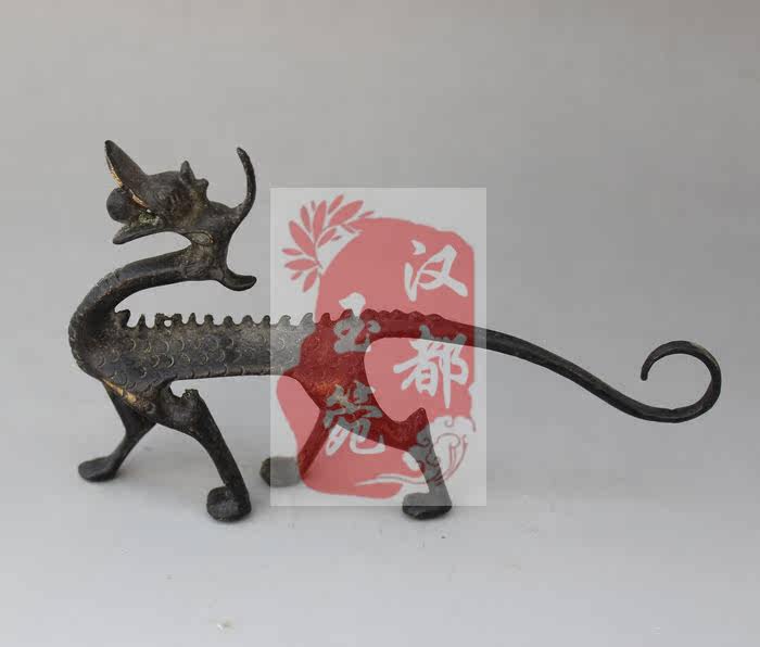 Antiquities Collection Miscellaneous copper pen frame Studio Sibao Pure copper pen frame Antique frame