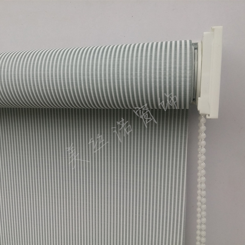 High - end office curtains imported sunlight fabric roll curtains thickened encryption flame retardant fire and ultraviolet - shade