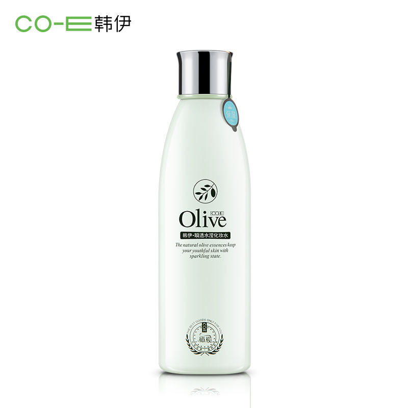 韩伊Olive橄榄无添加瞬透水滢化妆水140ml保湿补水控油爽肤水女用