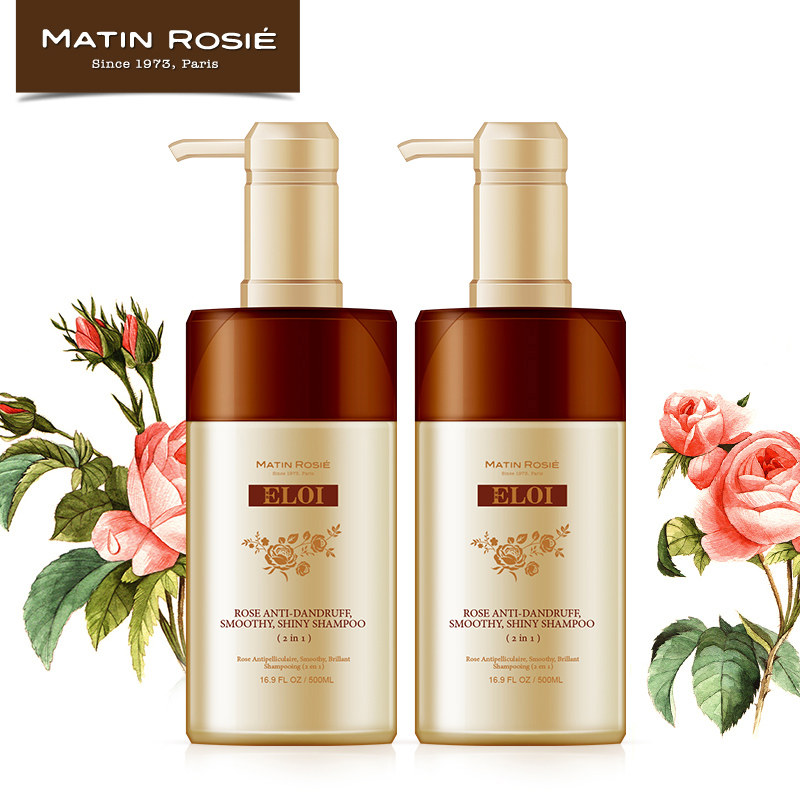 氨基酸玫瑰草本萃取去屑止痒控油洗发水发质正品洗发露男女洗头膏