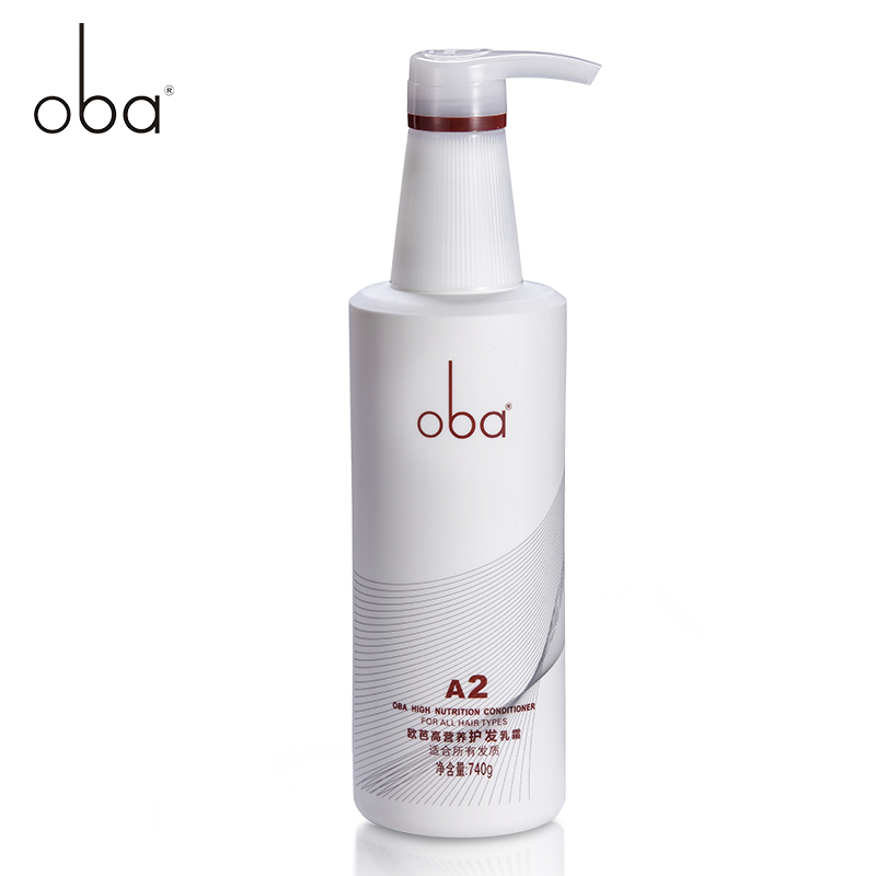 欧芭(oba)二代滋养滋养柔顺干枯毛躁护发素补水护发乳740g 欧巴A2