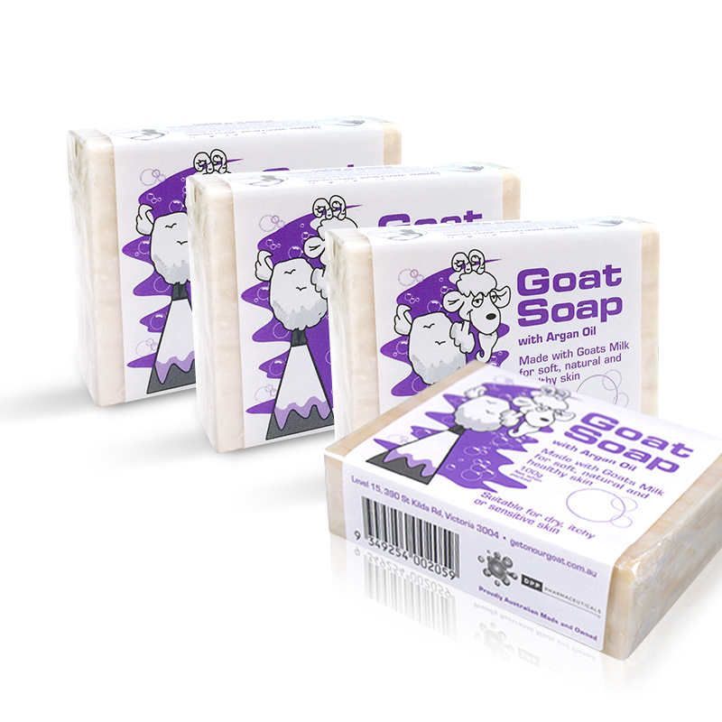 Goat Soap羊奶皂 坚果味 4块装 延缓衰老