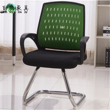 Breathable Mesh Office Chair Staff Chair Bow-shaped Computer Chair Home Swivel Chair Meeting Chair Spot Metal Frame Chair