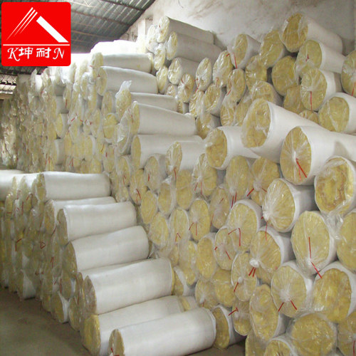 (Kunnai)Jiujiang fireproof glass wool felt insulation inner wall insulation cotton glass wool 16KG 50MM