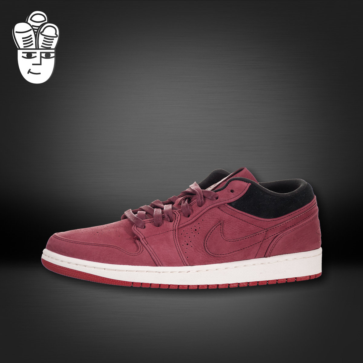 Air Jordan 1 Low Nouveau AJ1低帮新艺术套装红色板鞋629150-601