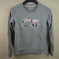 Li Ning Womens 2018 mới đào tạo áo len thể thao ấm áp áo thun nữ thể thao AWDM066 sweater hồng