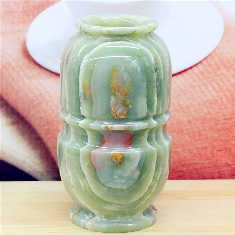 Pakistan handicrafts imported Pakistan jade vase Overseas imported craft gifts decorative gifts BY420