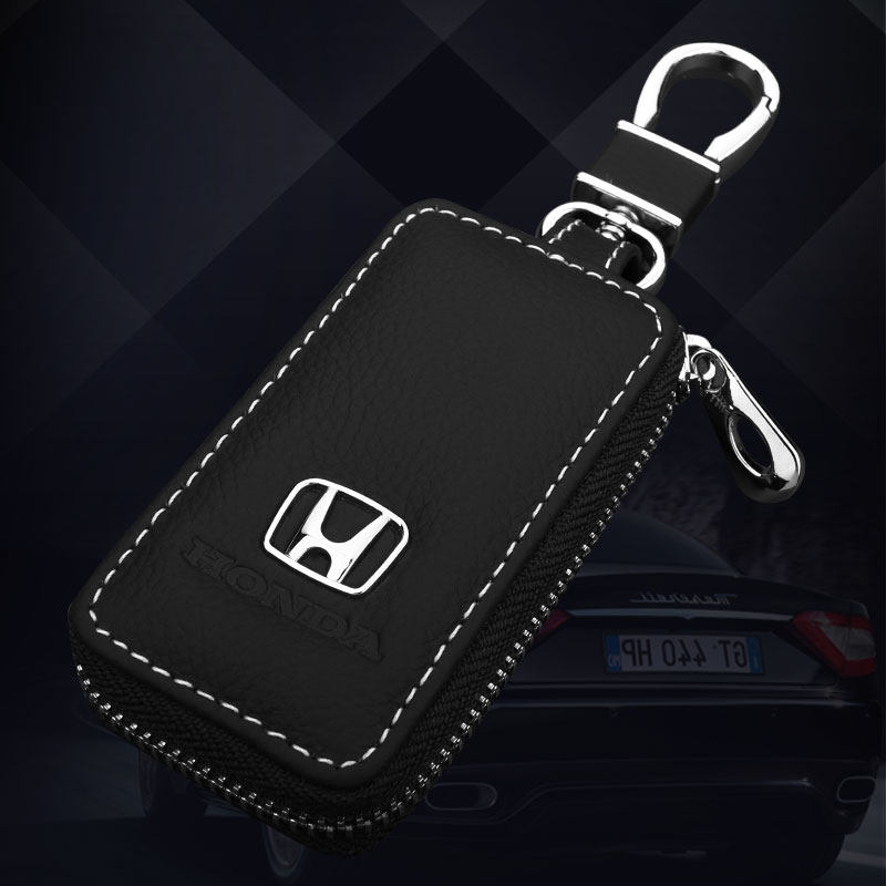 本田飞度锋范凌派歌诗图雅阁缤智奥德赛汽车真皮钥匙包真皮 套