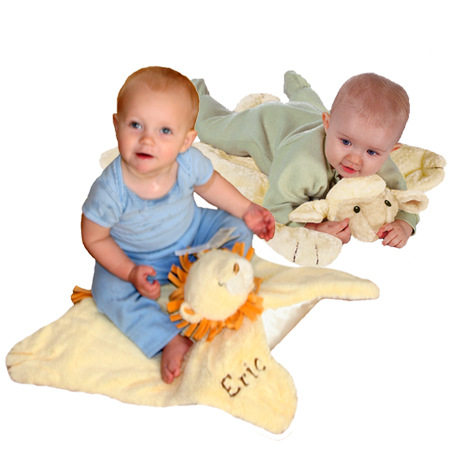 American GUND super soft material animal large comfort towel doll small cover is comforted baby mood 55*40cm
