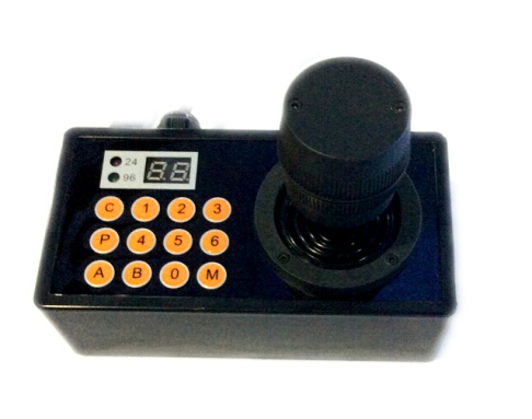 Vehicular tripod head keyboard triple keyboard universal keyboard ball machine keyboard monitor control keyboard rocking lever