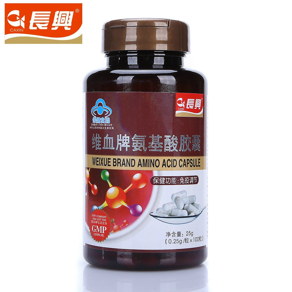 长兴 维血牌氨基酸胶囊 0.25g/粒*100粒