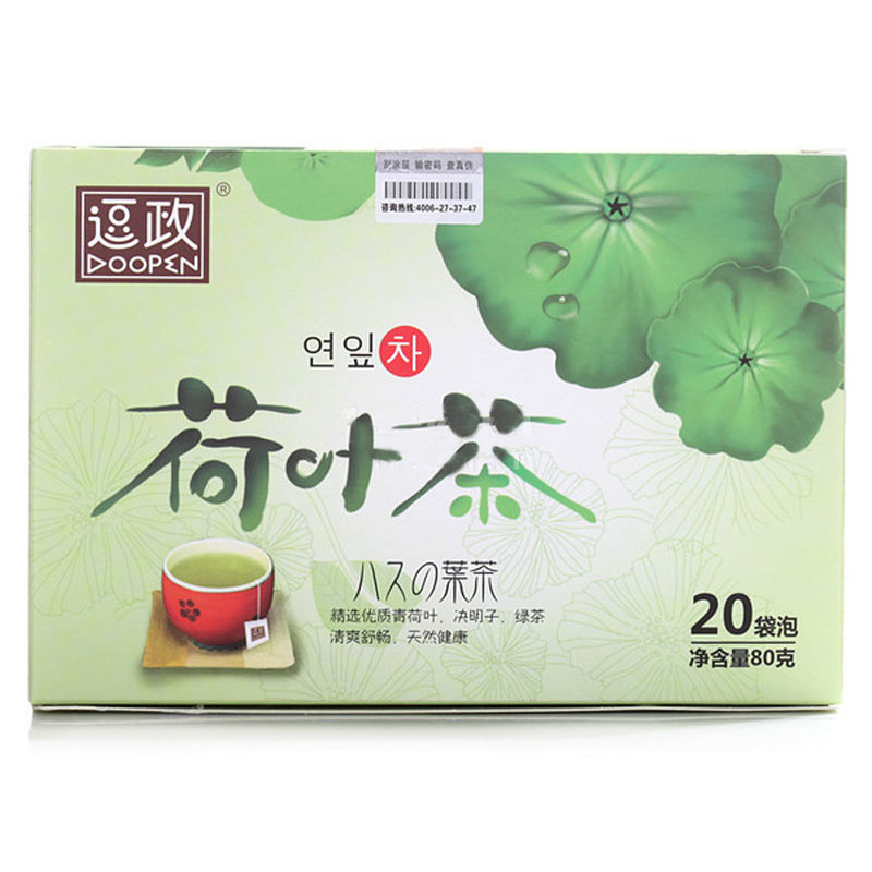 逗政 荷叶茶 4g*20袋