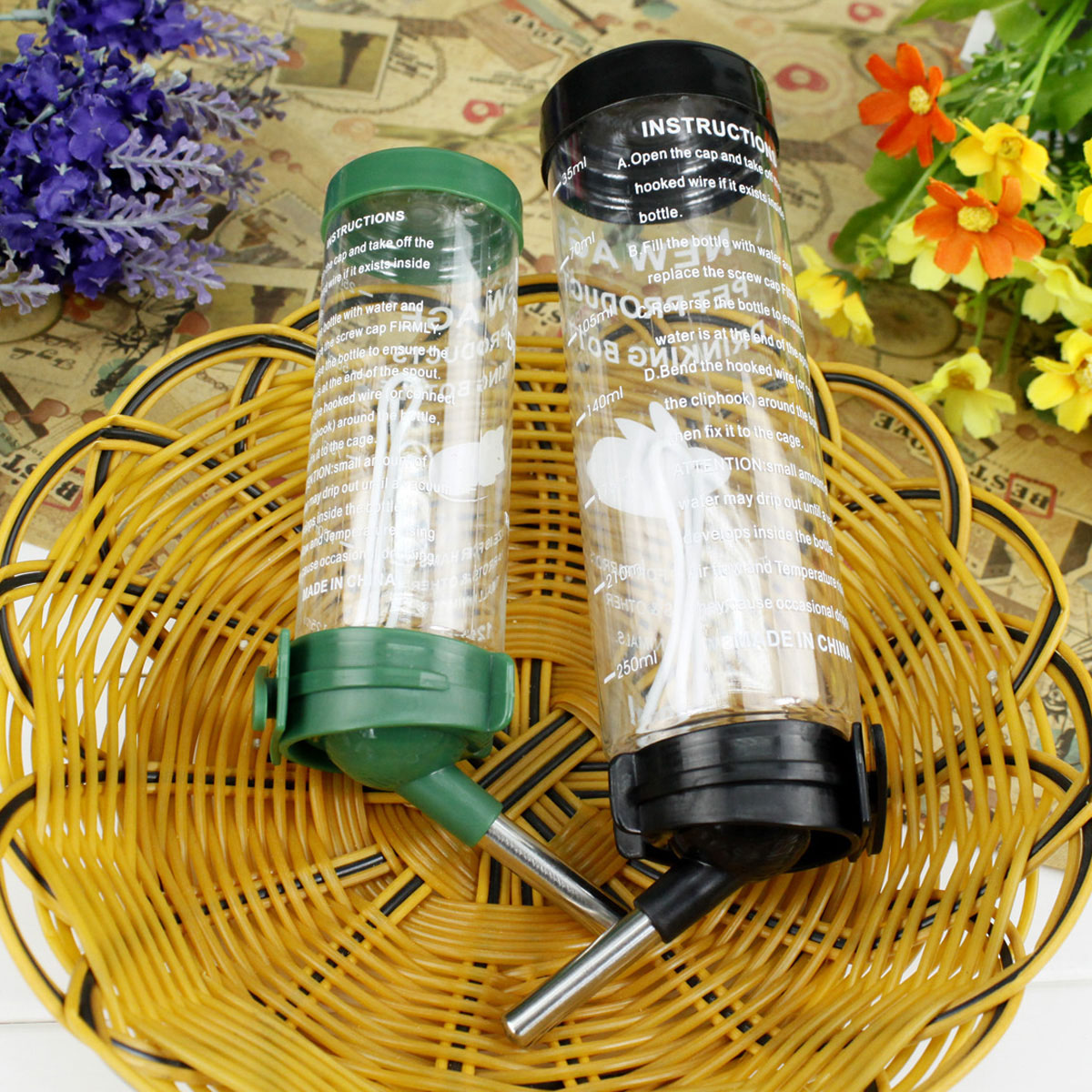 波奇网 小宠用品仓鼠用品New Age纽安吉小动物专用饮水器三款可选