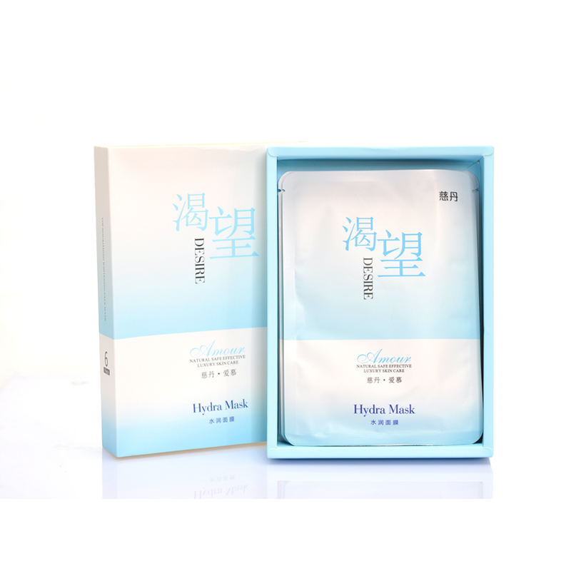 慈丹爱慕渴望水润面膜贴6片/盒补水保湿滋润肤女正品专柜