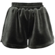 Quần short nữ mùa đông 2018 phiên bản Hàn Quốc mới của quần short nhung hoang dã Quần short cạp cao quần ống rộng ống rộng quần nữ mùa thu đông quần sooc nhung Quần short