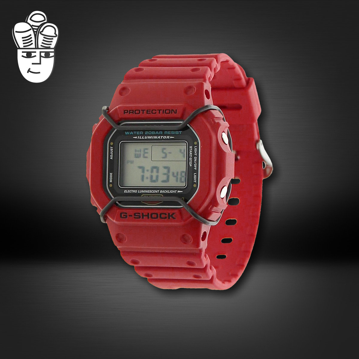 Casio G-Shock 5600 卡西欧时尚腕表 潮流防水防震电子手表
