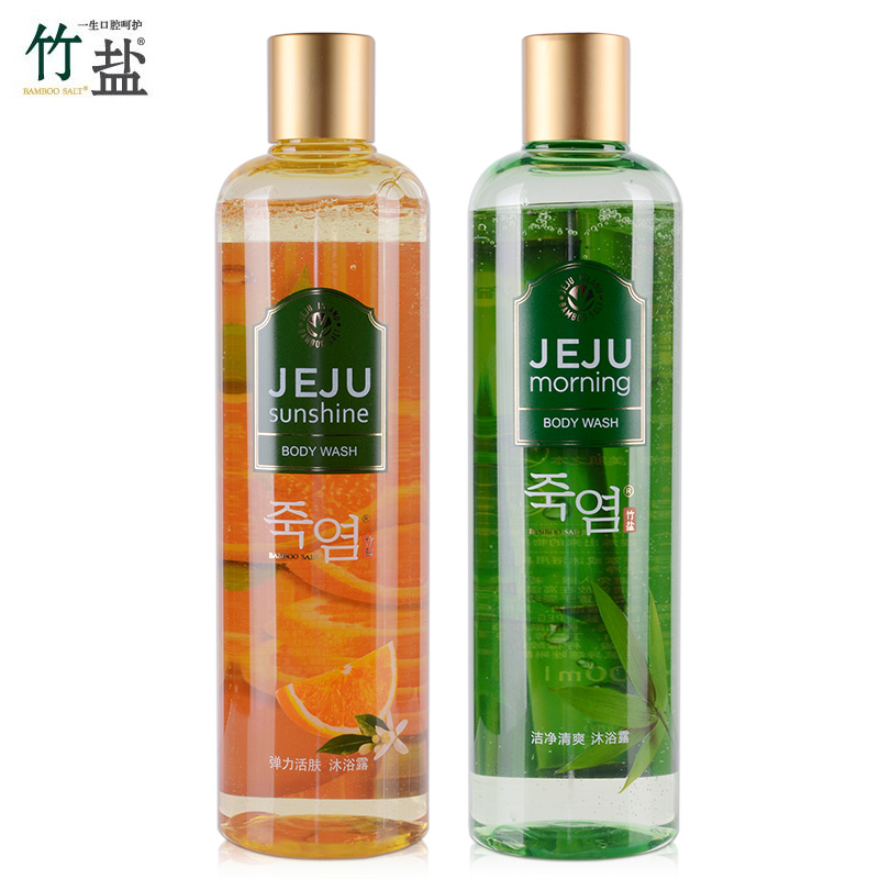 LG竹盐早安济州 洁净清爽沐浴露
