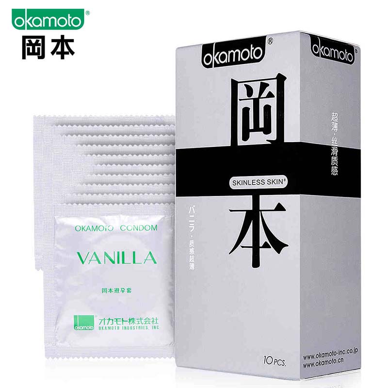 冈本 天然胶乳乳胶避孕套 原装进口 成人用品 10支装15969