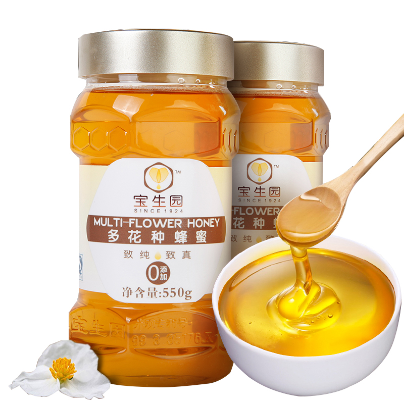 宝生园 多花种蜂蜜550g