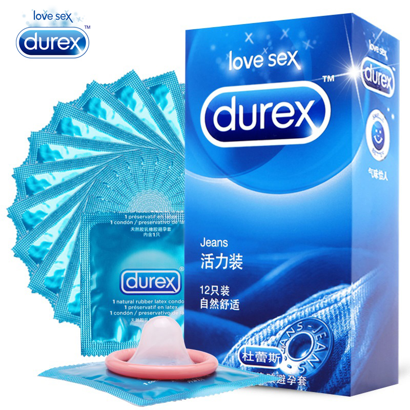 杜蕾斯避孕套活力装12只安全套男用成人情趣性用品