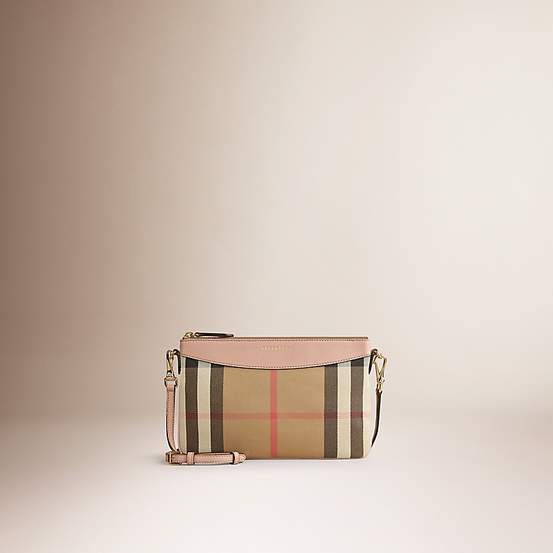 BURBERRY/博柏利House 格纹皮革手拿包 39968841