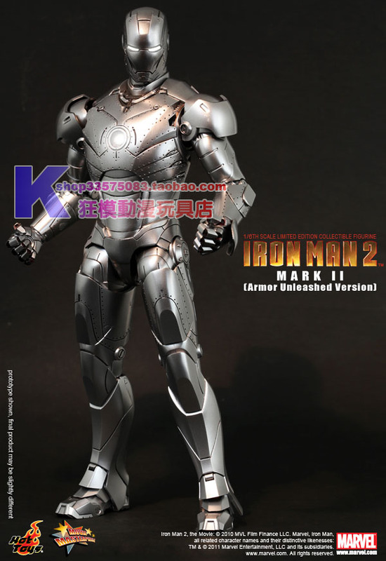 Hottoys Ht Iron Man Mk2 2.0 Disassembled Armor First Generation Brand New in Stock