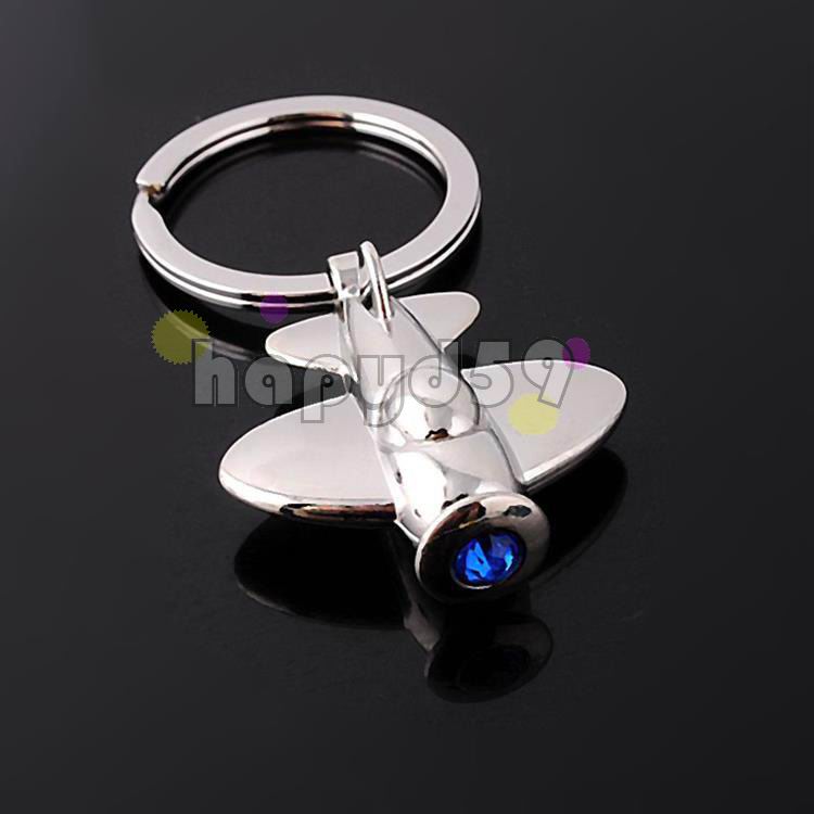 2 price creative aircraft keychain 1 4 inch socket wrench machine model mini key ring airline ticket small gift