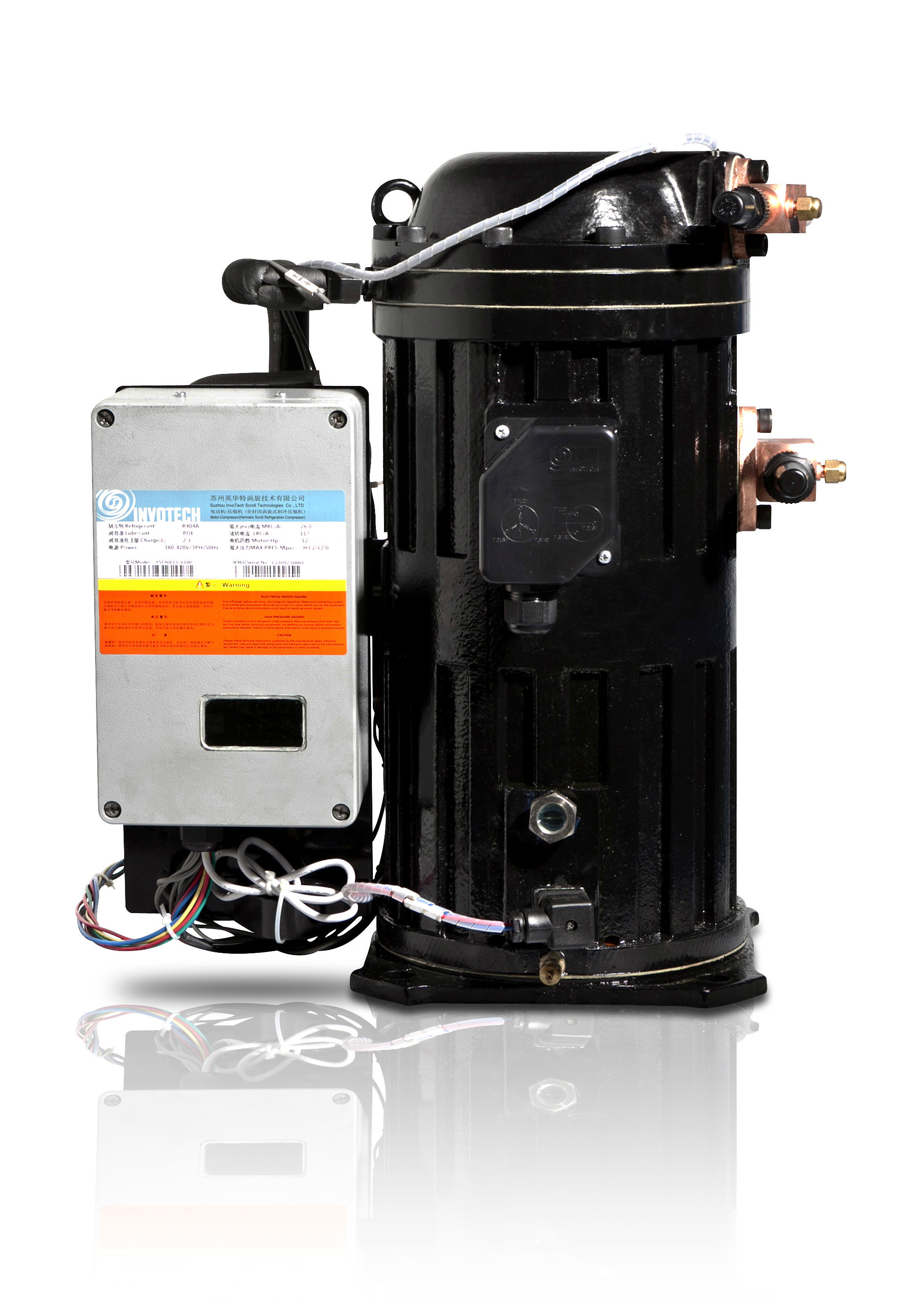 Original Inwarte compressor YM102A1G-100 cold storage unit with 6HP R22 refrigerant 380V 