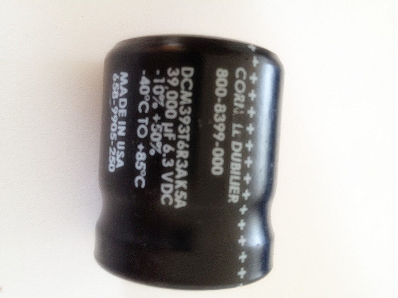 Electrolytic capacitor 39000uF6 3V electrolytic capacitor