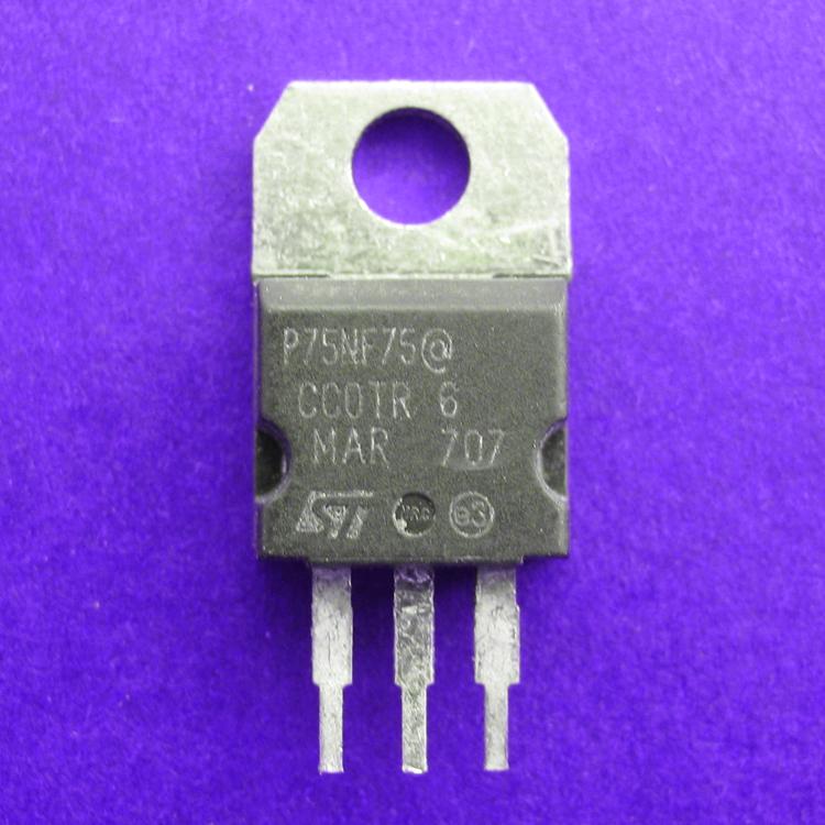 P75NF75 field effect tube 75NF75 original assembly unloader second hand MOS tube 75V 80A-Taobao