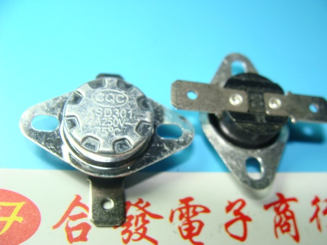 New original electric water heater accessories CQC KSD301 12A 250V 75 = 76 degree thermostat