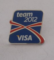 London 2012 Olympic Games Badge Sponsor Badge VISA Badge A
