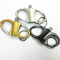 Dolphin 656 multifunctional outdoor metal double buckle 8-character buckle waterproof wind-proof match kerosene lighter