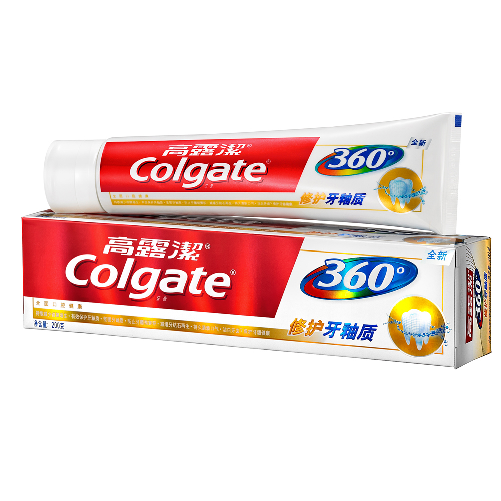 【天猫超市】Colgate/高露洁360全面口腔健康修护牙釉质200g