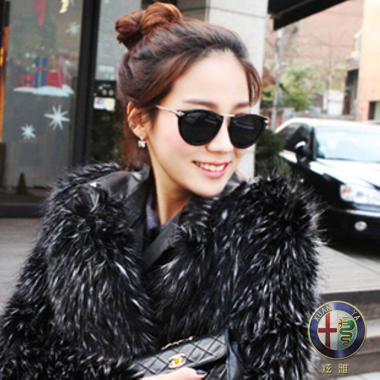 2021 exploits for driving special glasses Zhou Xun Tongi Mirror Sun Glasses Retro Plank Sunglasses Women-style sunglasses