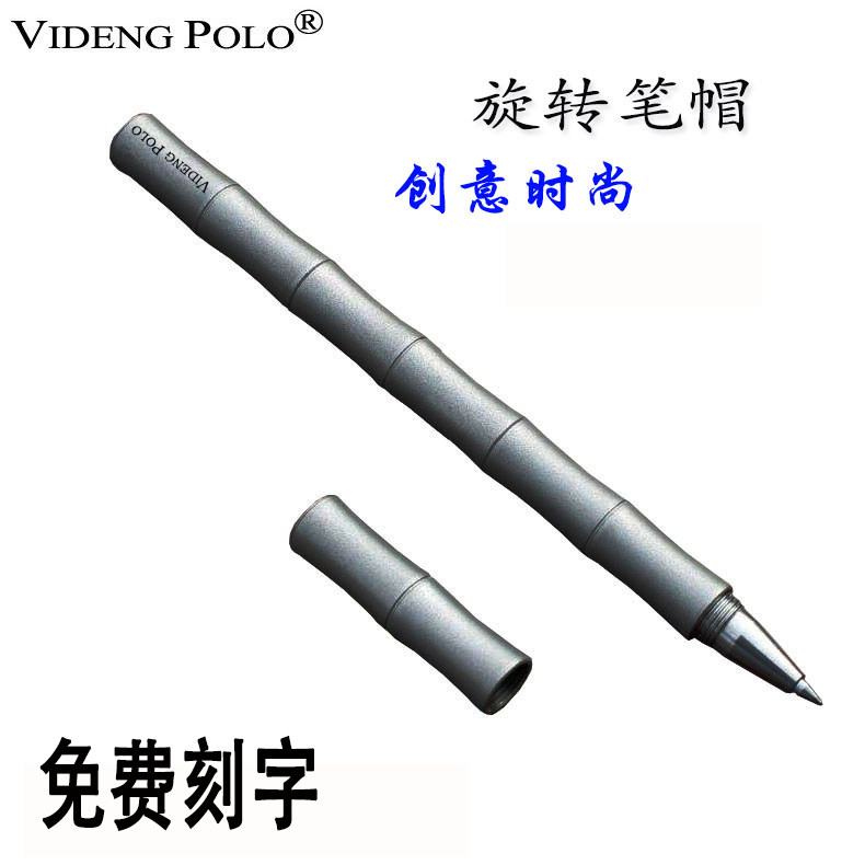 Official Polo Business upscale Stainless Steel Signature Pen for men and women Fashion creative Baochu pen Calligraphy Pen Metal Middle Sex Pen Send friends to lead teachers Birthday Gift Gift Boxes